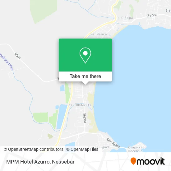 Карта MPM Hotel Azurro