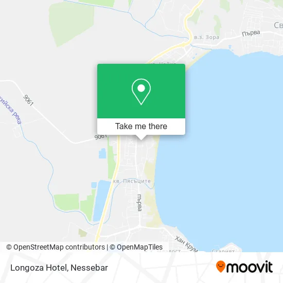 Карта Longoza Hotel