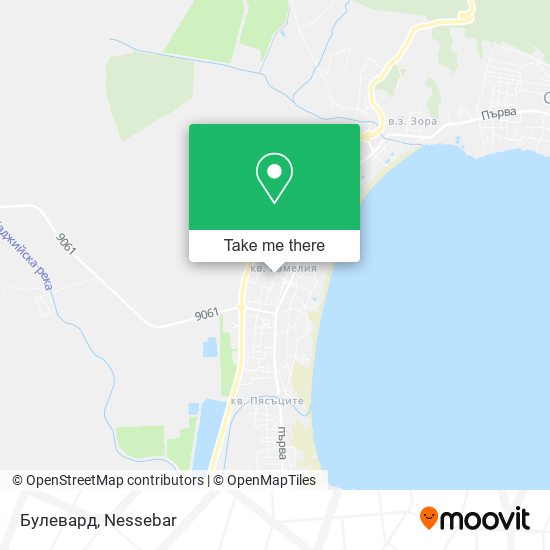 Булевард map
