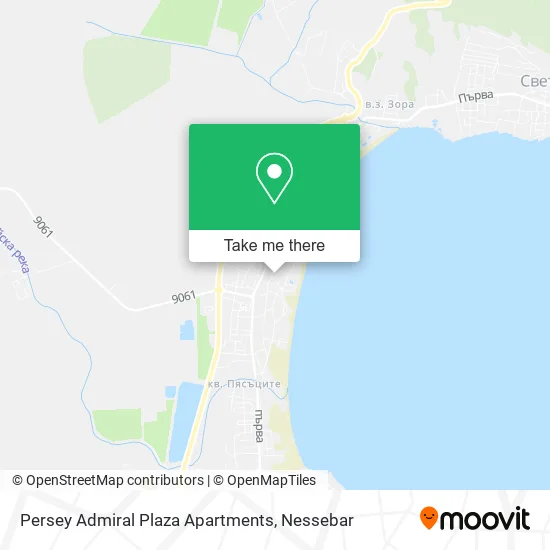 Карта Persey Admiral Plaza Apartments