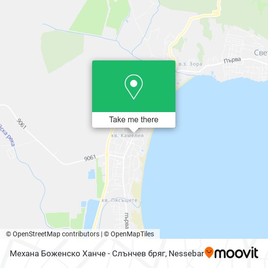 Механа Боженско Ханче - Слънчев бряг map