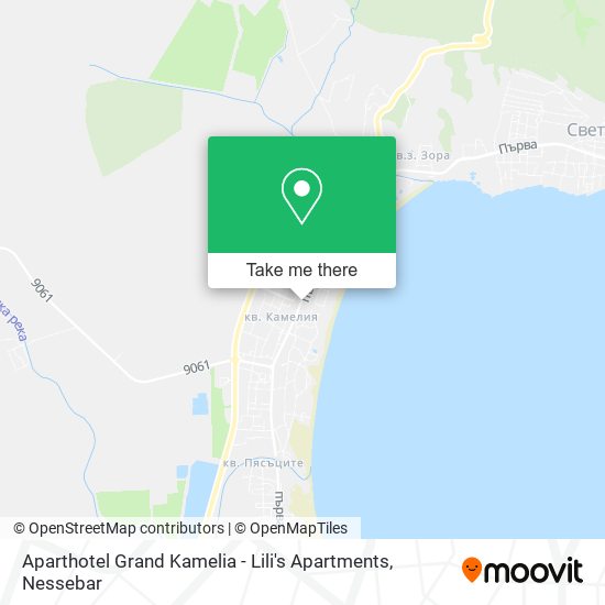 Aparthotel Grand Kamelia - Lili's Apartments map