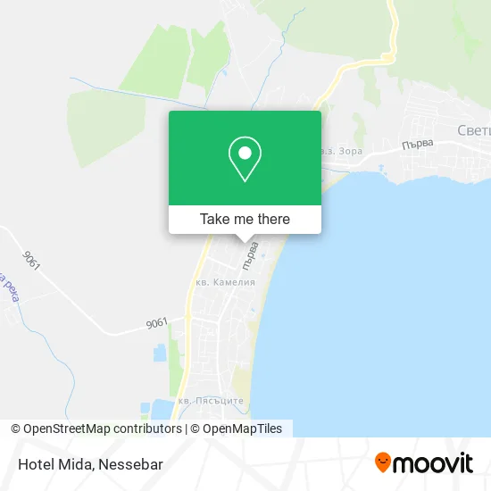 Карта Hotel Mida