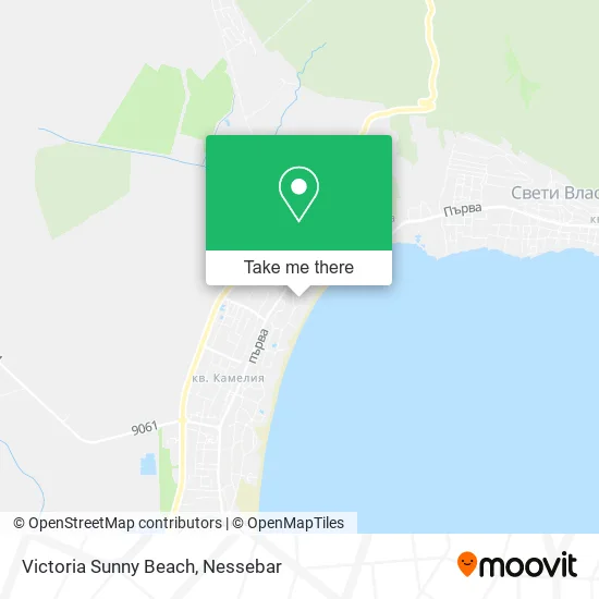 Карта Victoria Sunny Beach