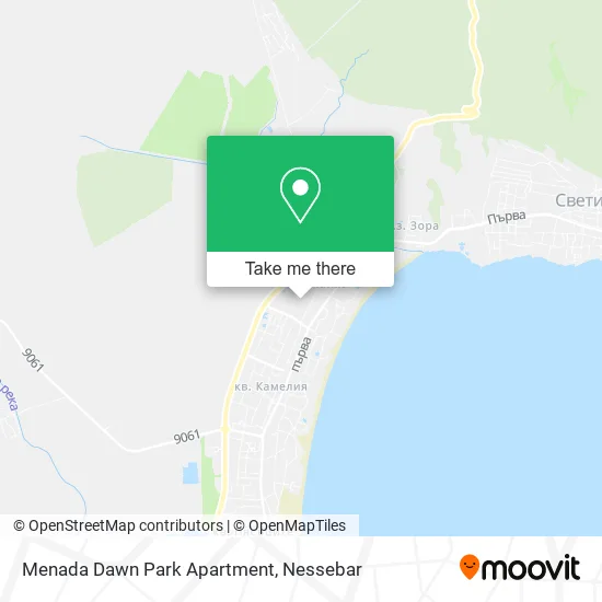 Карта Menada Dawn Park Apartment