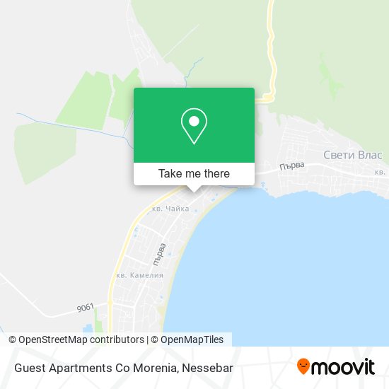 Guest Apartments Co Morenia map