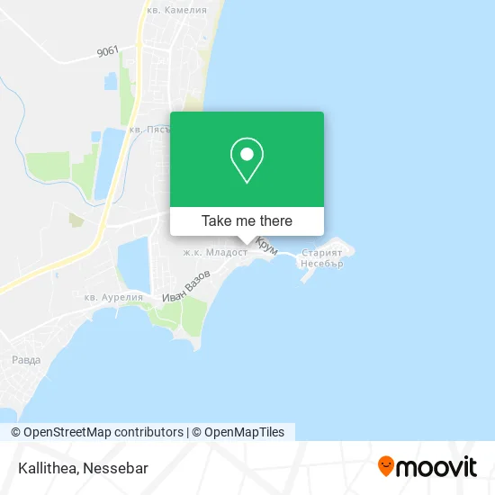 Карта Kallithea