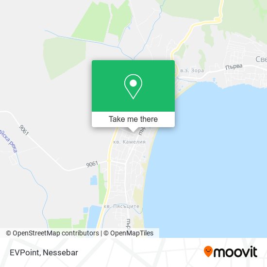 EVPoint map