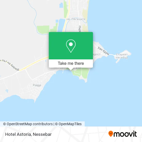 Карта Hotel Astoria