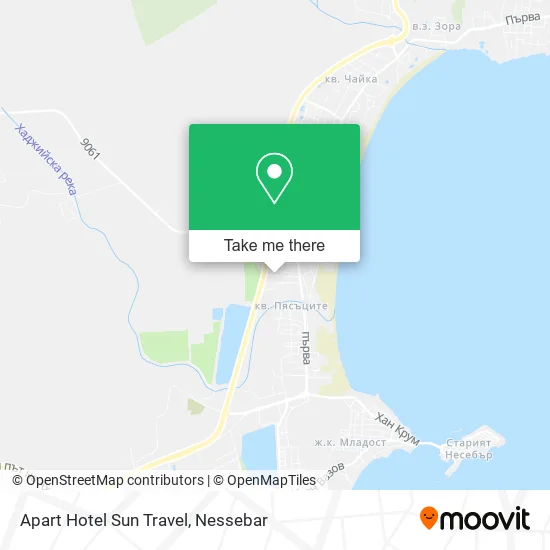 Карта Apart Hotel Sun Travel