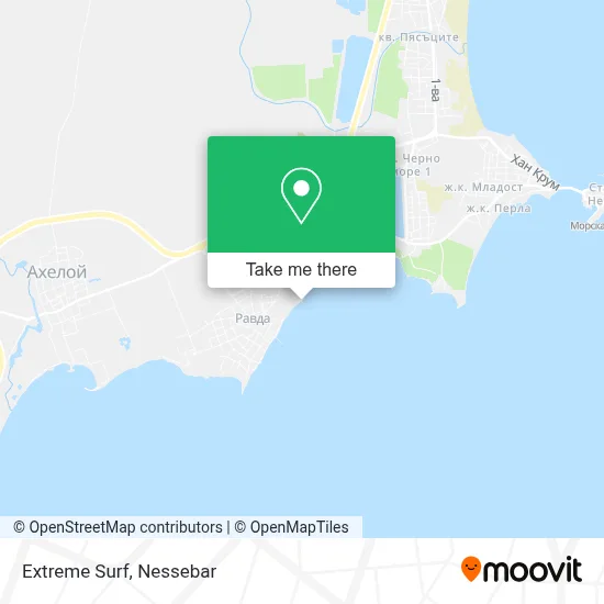 Extreme Surf map