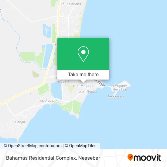 Bahamas Residential Complex map