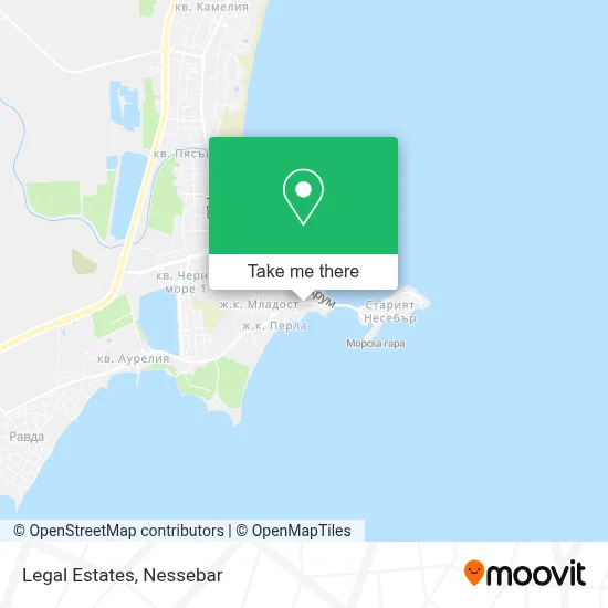 Legal Estates map