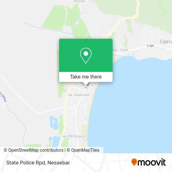 State Police Rpd map