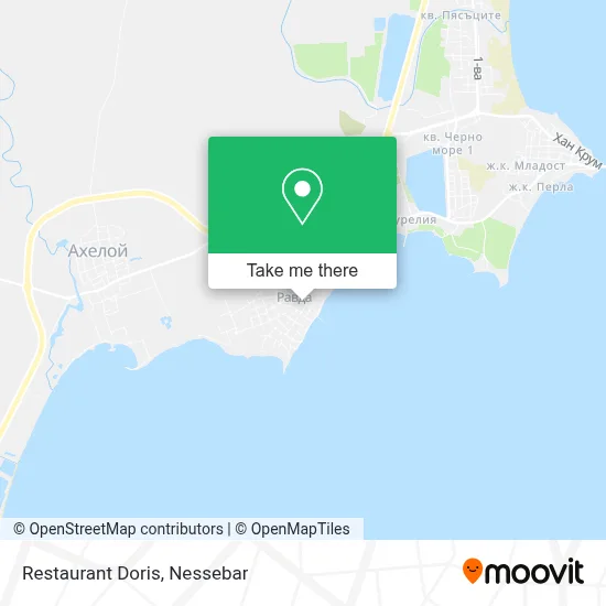 Restaurant Doris map