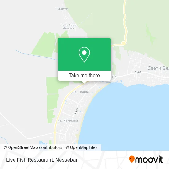 Live Fish Restaurant map