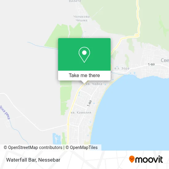 Waterfall Bar map