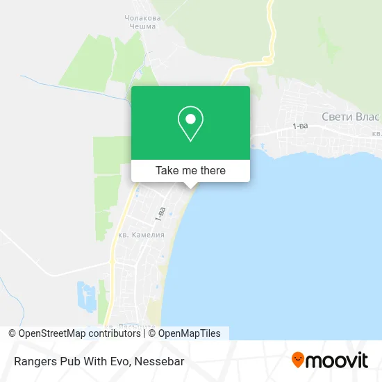 Rangers Pub With Evo map