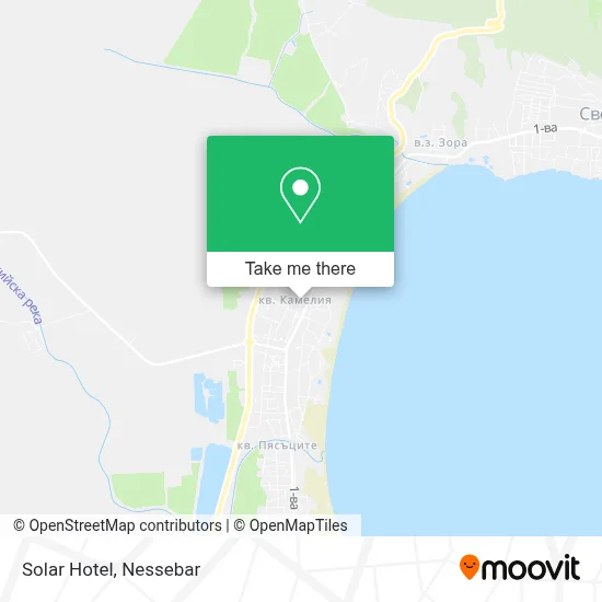 Solar Hotel map