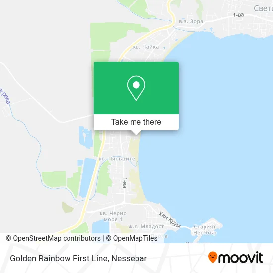 Golden Rainbow First Line map