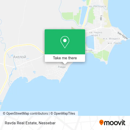 Ravda Real Estate map