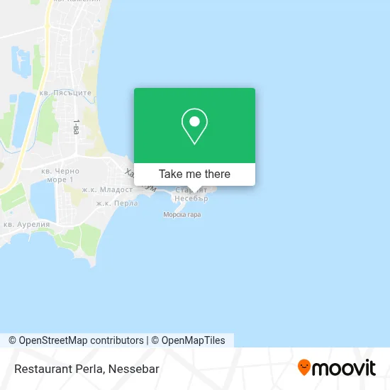 Restaurant Perla map