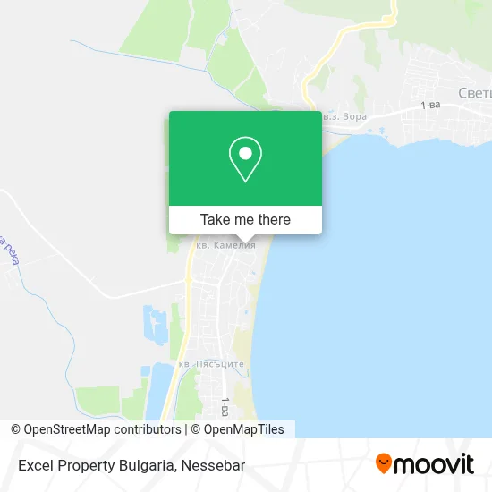 Excel Property Bulgaria map