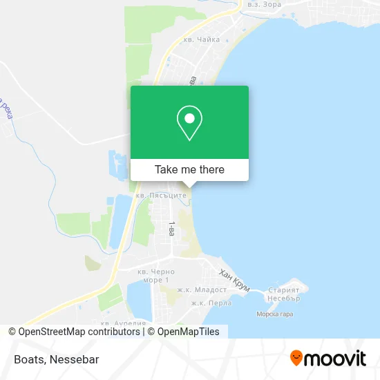Boats map