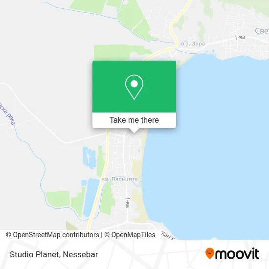 Studio Planet map