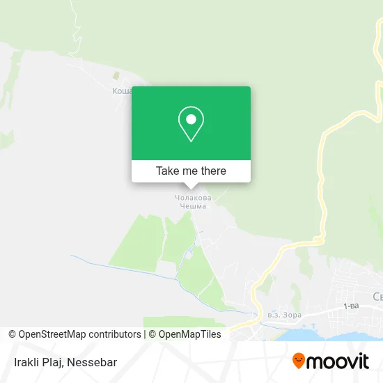 Irakli Plaj map