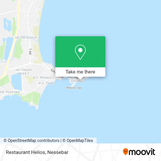 Restaurant Helios map