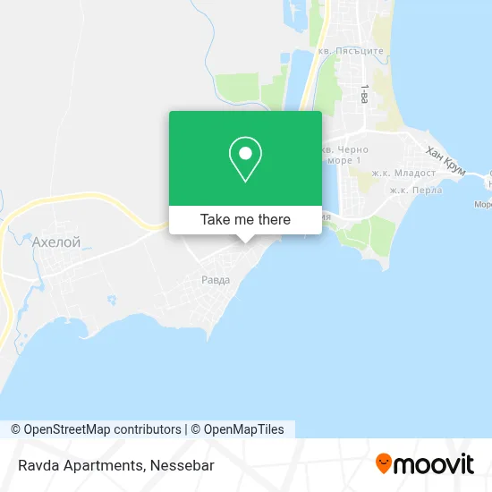 Ravda Apartments map