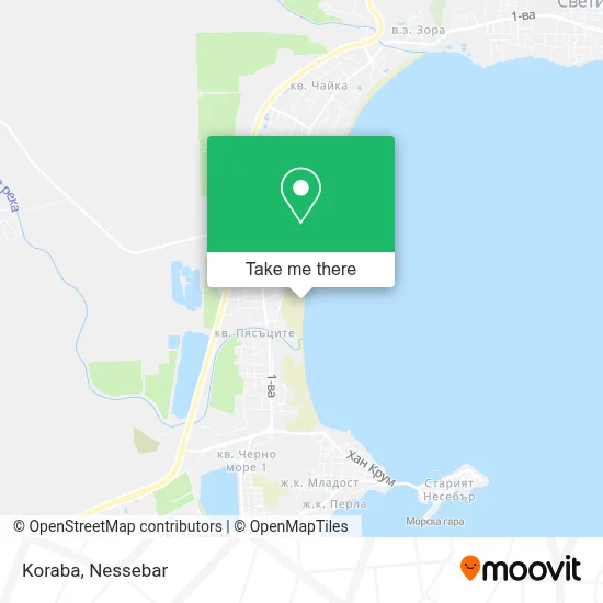Koraba map
