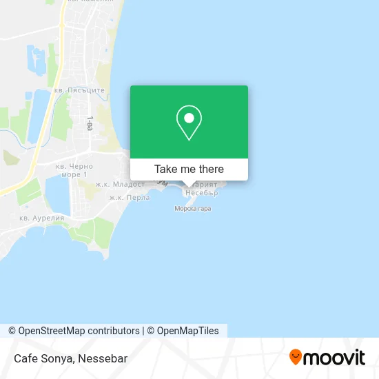 Cafe Sonya map