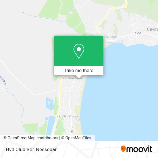 Hvd Club Bor map