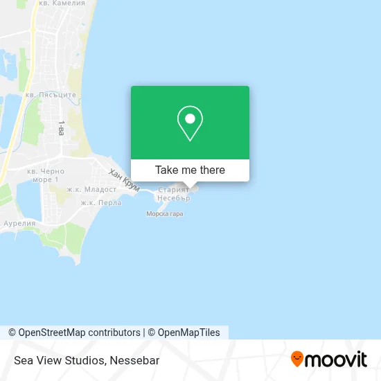 Sea View Studios map
