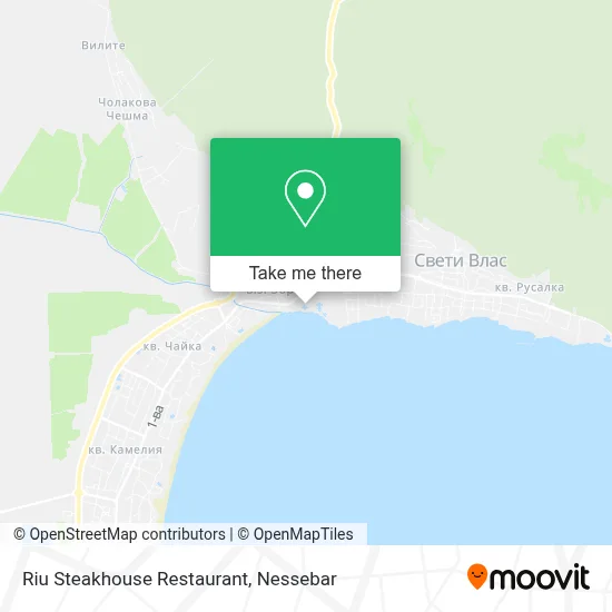 Riu Steakhouse Restaurant map