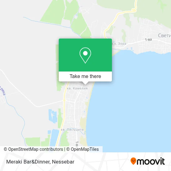Meraki Bar&Dinner map