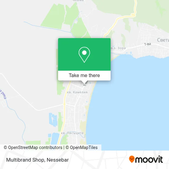 Multibrand Shop map