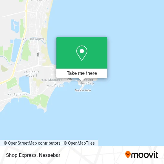 Shop Express map