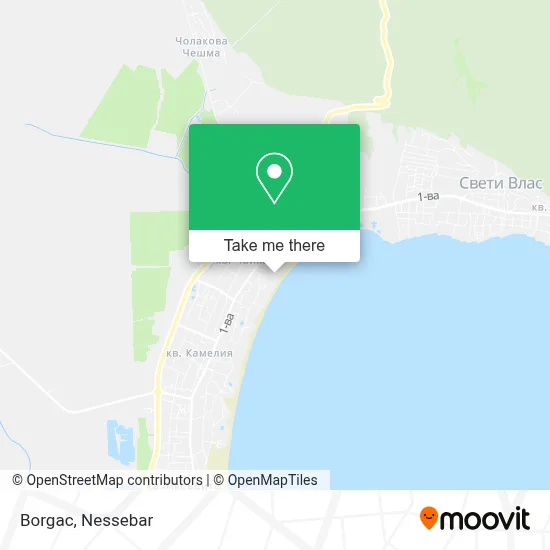 Borgac map
