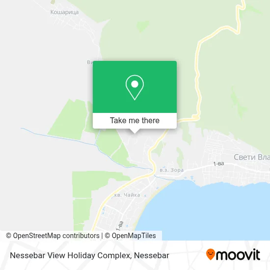 Nessebar View Holiday Complex map
