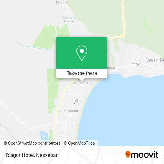Riagor Hotel map