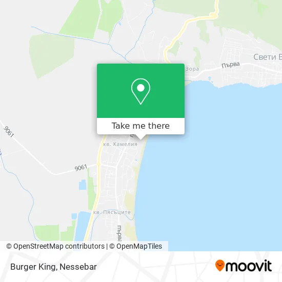Карта Burger King