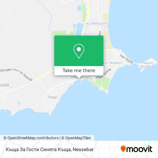 Карта Къща За Гости Синята Къща
