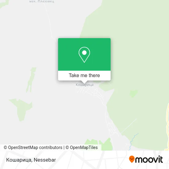 Карта Кошарица