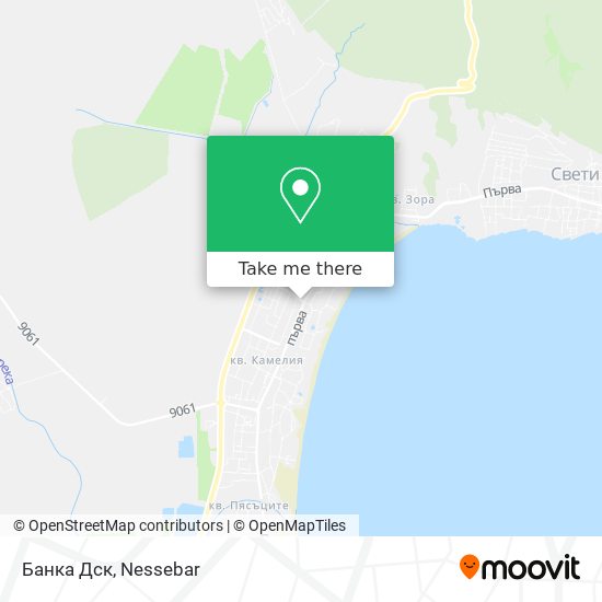 Банка Дск map