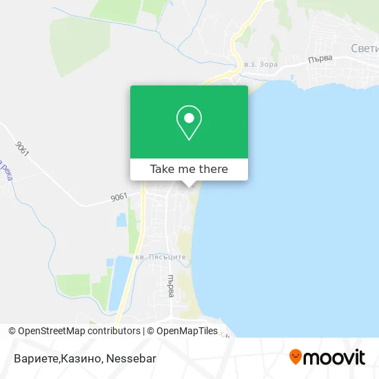 Карта Вариете,Казино