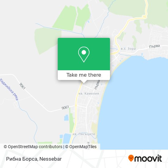 Рибна Борса map