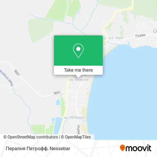 Карта Пералня Петрофф